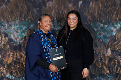 Photo from the TWoA Tāmaki Makaurau 2023 Graduations (Ceremony 4 @ 10am), held at the Due Drop Events Centre, Manukau, Auckland, New Zealand on Thursday, 8 June, 2023. Photo: Mike Walen / KeyImagery Photography. Copyright: © Te Wānanga o Aotearoa.