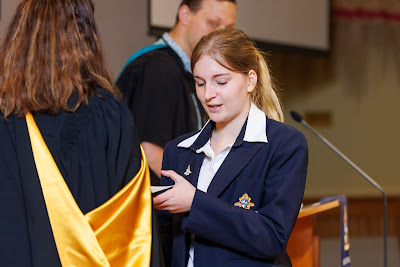 Photo from the Waikato Diocesan Junior Prize-giving 2022 event held at Waikato Diocesan School for Girls, Hamilton, New Zealand, on Tuesday, 13 December, 2022.  Photo: Mike Walen / KeyImagery Photography. Copyright © Waikato Diocesan School for Girls.