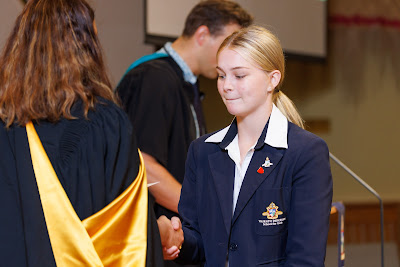 Photo from the Waikato Diocesan Junior Prize-giving 2022 event held at Waikato Diocesan School for Girls, Hamilton, New Zealand, on Tuesday, 13 December, 2022.  Photo: Mike Walen / KeyImagery Photography. Copyright © Waikato Diocesan School for Girls.