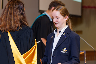 Photo from the Waikato Diocesan Junior Prize-giving 2022 event held at Waikato Diocesan School for Girls, Hamilton, New Zealand, on Tuesday, 13 December, 2022.  Photo: Mike Walen / KeyImagery Photography. Copyright © Waikato Diocesan School for Girls.
