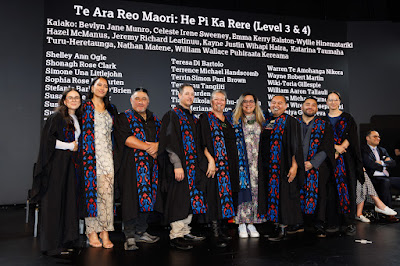 Photo from the TWoA Tāmaki Makaurau 2024 Graduations (Ceremony 3 @ 2pm), held at Church Unlimited, Glendene, Auckland, New Zealand on Tuesday, 25 June, 2024. Photo: Mike Walen / KeyImagery Photography. Copyright: © Te Wānanga o Aotearoa.