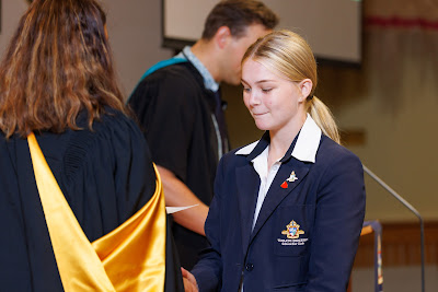 Photo from the Waikato Diocesan Junior Prize-giving 2022 event held at Waikato Diocesan School for Girls, Hamilton, New Zealand, on Tuesday, 13 December, 2022.  Photo: Mike Walen / KeyImagery Photography. Copyright © Waikato Diocesan School for Girls.