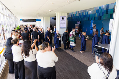 Photo from the TWoA Tainui 2025 Graduations (Ceremony 1 @ 10am) held at Claudelands Event Centre in Hamilton, Waikato, New Zealand on Tuesday, 29 April, 2025. Photography by Mike Walen / KeyImagery Photography. Copyright: © 2025 Te Wānanga o Aotearoa.
