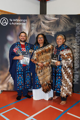 Photo from the TWoA Te Tai Tokerau (Kaitaia) 2025 Graduation held at Te Kura Kaupapa Maori o Pukemiro in Kaitaia, Northland, New Zealand on Monday, 14 April, 2025. Photo by Mike Walen / KeyImagery Photography. Copyright: © 2025 Te Wānanga o Aotearoa.