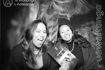 Booth photo from the TWoA Tainui 2025 Graduations (Ceremony 1 @ 10am) held at Claudelands Event Centre in Hamilton, Waikato, New Zealand on Tuesday, 29 April, 2025. Photography by InstaBooth / KeyImagery Photography. Copyright: © 2025 Te Wānanga o Aotearoa.