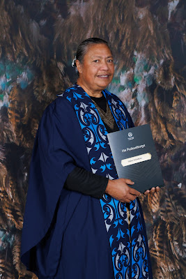 Photo from the TWoA Tāmaki Makaurau 2023 Graduations (Ceremony 4 @ 10am), held at the Due Drop Events Centre, Manukau, Auckland, New Zealand on Thursday, 8 June, 2023. Photo: Mike Walen / KeyImagery Photography. Copyright: © Te Wānanga o Aotearoa.