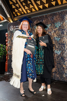 Photo from the TWoA Waiariki 2023 Graduations (Waiwhero), held at Te Puia, Rotorua, Bay of Plenty, New Zealand on Friday, 12 May, 2023. Photo: Mike Walen / KeyImagery Photography. Copyright: © Te Wānanga o Aotearoa.