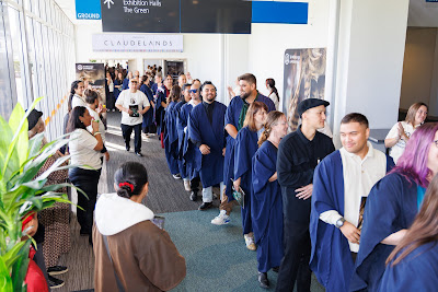 Photo from the TWoA Tainui 2025 Graduations (Ceremony 1 @ 10am) held at Claudelands Event Centre in Hamilton, Waikato, New Zealand on Tuesday, 29 April, 2025. Photography by Mike Walen / KeyImagery Photography. Copyright: © 2025 Te Wānanga o Aotearoa.