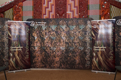 Photo from the TWoA Waiariki 2023 Graduations (Kawerau), held at  Rautahi Marae, Kawerau, Bay of Plenty, New Zealand on Friday, 2 June, 2023. Photo: Alick Saunders for KeyImagery Photography. Copyright: © Te Wānanga o Aotearoa.
