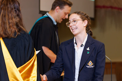 Photo from the Waikato Diocesan Junior Prize-giving 2022 event held at Waikato Diocesan School for Girls, Hamilton, New Zealand, on Tuesday, 13 December, 2022.  Photo: Mike Walen / KeyImagery Photography. Copyright © Waikato Diocesan School for Girls.