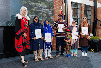 Photo from the HCC NZ Citizenship Ceremony (Afternoon) held in The Atrium, Wintec/Te Pukenga, Hamilton, Waikato, New Zealand at 3:30pm on Monday, 12 February, 2024. Photo: Mike Walen / KeyImagery Photography. Copyright: © Hamilton City Council.