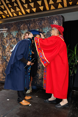 Photo from the TWoA Waiariki 2023 Graduations (Waiwhero), held at Te Puia, Rotorua, Bay of Plenty, New Zealand on Friday, 12 May, 2023. Photo: Mike Walen / KeyImagery Photography. Copyright: © Te Wānanga o Aotearoa.