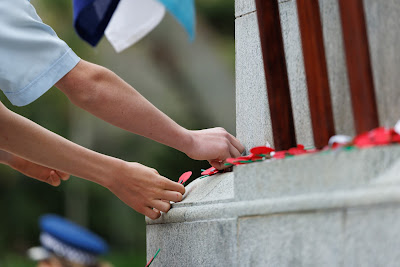 Photo from the Anzac Day 2024 Civic Service held at Memorial Park in Hamilton, Waikato, New Zealand on Thursday, 25 April, 2024. Photography by Mike Walen / KeyImagery Photography. Copyright: © Hamilton City Council.