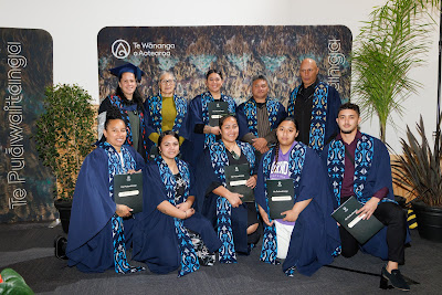Photo from the TWoA Waiariki 2023 Graduations (Whakatāne), held at the Baptist Church, WHakatāne, Bay of Plenty, New Zealand on Wednesday, 17 May, 2023. Photo: Mike Walen / KeyImagery Photography. Copyright: © Te Wānanga o Aotearoa.