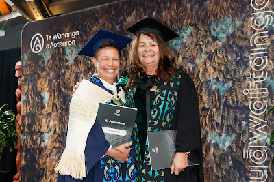 Photo from the TWoA Waiariki 2023 Graduations (Waiwhero), held at Te Puia, Rotorua, Bay of Plenty, New Zealand on Friday, 12 May, 2023. Photo: Mike Walen / KeyImagery Photography. Copyright: © Te Wānanga o Aotearoa.