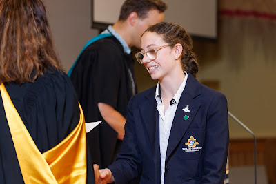 Photo from the Waikato Diocesan Junior Prize-giving 2022 event held at Waikato Diocesan School for Girls, Hamilton, New Zealand, on Tuesday, 13 December, 2022.  Photo: Mike Walen / KeyImagery Photography. Copyright © Waikato Diocesan School for Girls.