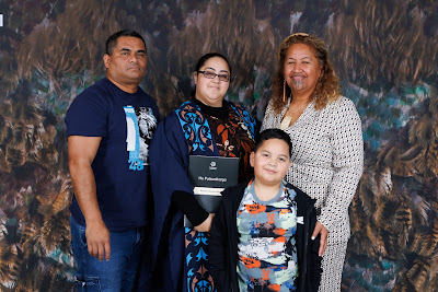 Photo from the TWoA Tāmaki Makaurau 2023 Graduations (Ceremony 4 @ 10am), held at the Due Drop Events Centre, Manukau, Auckland, New Zealand on Thursday, 8 June, 2023. Photo: Mike Walen / KeyImagery Photography. Copyright: © Te Wānanga o Aotearoa.