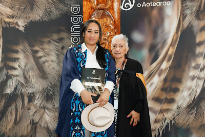 Photo from the TWoA Waiariki 2024 Graduation (Kawerau), held at Rautahi Marae in Kawerau, Bay of Plenty, New Zealand on Friday, 17 May, 2024. Photo: Mike Walen / KeyImagery Photography. Copyright: © Te Wānanga o Aotearoa.