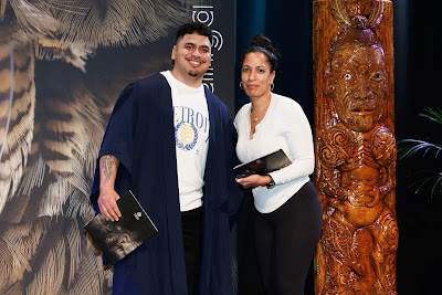 Photo from the TWoA Tainui 2025 Graduations (Ceremony 2 @ 2pm) held at Claudelands Event Centre in Hamilton, Waikato, New Zealand on Tuesday, 29 April, 2025. Photography by Mike Walen / KeyImagery Photography. Copyright: © 2025 Te Wānanga o Aotearoa.