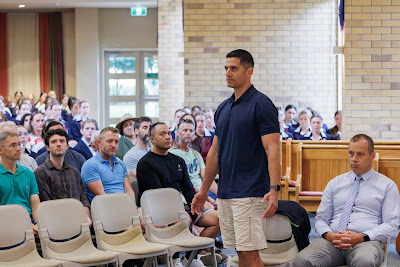 Photo from the New Staff & Student Pōwhiri event held in the All Saints Chapel at Waikato Diocesan in Hamilton, Waikato, New Zealand on Wednesday, 7 Feb,ruary 2024. Photo by Mike Walen / KeyImagery Photography. Copyright: © Waikato Diocesan School for Girls.