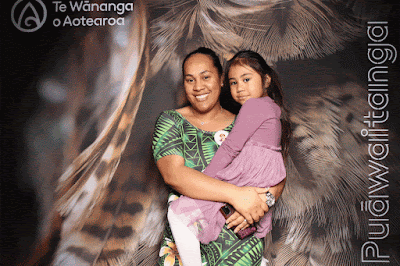 Booth photo from Ceremony 3 of the TWoA Tāmaki Makaurau 2025 Graduations (March 2025) held at the Mangere Arts Centre in Auckland, New Zealand on Wednesday, 12 March, 2025. Photo: InstaBooth by KeyImagery Photography. Copyright: © 2025 Te Wānanga o Aotearoa.