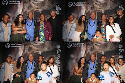 Booth photo from Ceremony 3 of the TWoA Tāmaki Makaurau 2025 Graduations (March 2025) held at the Mangere Arts Centre in Auckland, New Zealand on Wednesday, 12 March, 2025. Photo: InstaBooth by KeyImagery Photography. Copyright: © 2025 Te Wānanga o Aotearoa.