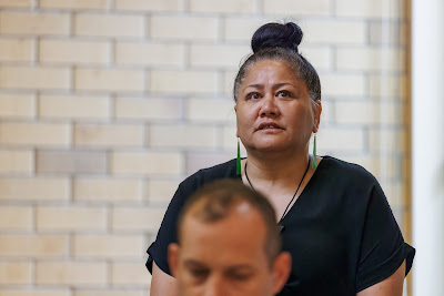 Photo from the New Staff & Student Pōwhiri event held in the All Saints Chapel at Waikato Diocesan in Hamilton, Waikato, New Zealand on Wednesday, 7 Feb,ruary 2024. Photo by Mike Walen / KeyImagery Photography. Copyright: © Waikato Diocesan School for Girls.