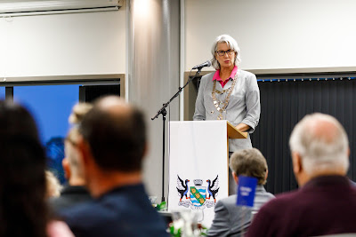 Photo from the 2021 Civic Awards held at Waikato Stadium, Hamilton, New Zealand. Taken: Thursday 8 April 2021.  Photo: Mike Walen / KeyImagery Photography. Copyright: © Hamilton City Council.