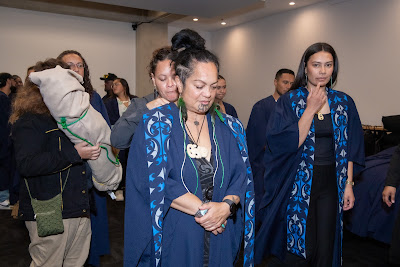 Photo from the TWoA Te Tai Tokerau 2024 Graduation (Whangarei), held at Semenoff Stadium in Whangarei, Northland, New Zealand on Thursday, 9 May, 2024. Photo by Alick Saunders for KeyImagery Photography. Copyright: © Te Wānanga o Aotearoa.