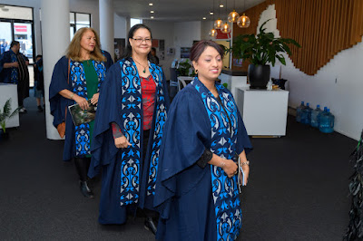 Photo from the TWoA Tāmaki Makaurau 2024 Graduations (Ceremony 5 @ 2pm), held at Church Unlimited, Glendene, Auckland, New Zealand on Wednesday, 26 June, 2024. Photo: Alick Saunders for KeyImagery Photography. Copyright: © Te Wānanga o Aotearoa.