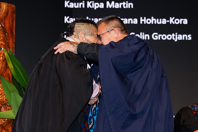 Photo from Ceremony 2 of the TWoA Tāmaki Makaurau 2025 Graduations (May 2025) held at the Mangere Arts Centre in Auckland, New Zealand on Monday, 26 May, 2025. Photo by Mike Walen / KeyImagery Photography. Copyright: © 2025 Te Wānanga o Aotearoa.