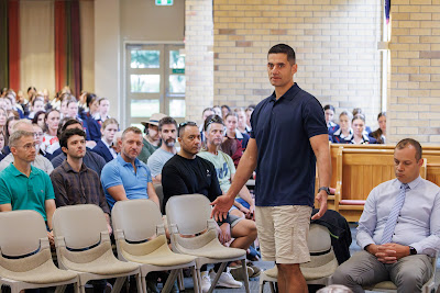 Photo from the New Staff & Student Pōwhiri event held in the All Saints Chapel at Waikato Diocesan in Hamilton, Waikato, New Zealand on Wednesday, 7 Feb,ruary 2024. Photo by Mike Walen / KeyImagery Photography. Copyright: © Waikato Diocesan School for Girls.