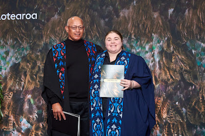 Photo from the TWoA Waiariki 2021 Graduations (Rotorua), held at Distinction Hotel Rotorua, Bay of Plenty, New Zealand. Taken: Friday 14 May 2021. Photo: Alick Saunders for KeyImagery Photography. Copyright: © Te Wananga o Aotearoa.