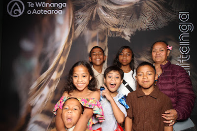 Booth photo from Ceremony 3 of the TWoA Tāmaki Makaurau 2025 Graduations (March 2025) held at the Mangere Arts Centre in Auckland, New Zealand on Wednesday, 12 March, 2025. Photo: InstaBooth by KeyImagery Photography. Copyright: © 2025 Te Wānanga o Aotearoa.