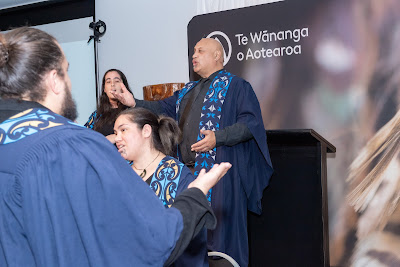 Photo from the TWoA Te Tai Tokerau 2024 Graduation (Whangarei), held at Semenoff Stadium in Whangarei, Northland, New Zealand on Thursday, 9 May, 2024. Photo by Alick Saunders for KeyImagery Photography. Copyright: © Te Wānanga o Aotearoa.