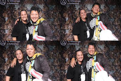 Booth photo from the TWoA Tainui 2021 Graduations (Friday - Ceremony 3),  held at Elim Church, Te Rapa, Hamilton, New Zealand. Taken: Friday 23 April 2021. Photo: InstaBooth / KeyImagery Photography. Copyright: © Te Wānanga o Aotearoa.