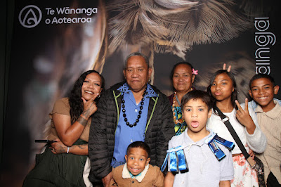 Booth photo from Ceremony 3 of the TWoA Tāmaki Makaurau 2025 Graduations (March 2025) held at the Mangere Arts Centre in Auckland, New Zealand on Wednesday, 12 March, 2025. Photo: InstaBooth by KeyImagery Photography. Copyright: © 2025 Te Wānanga o Aotearoa.