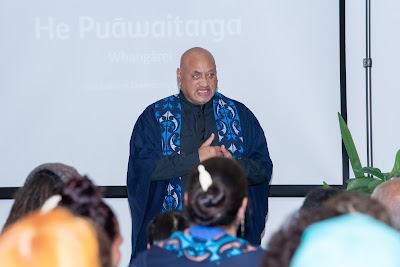 Photo from the TWoA Te Tai Tokerau 2024 Graduation (Whangarei), held at Semenoff Stadium in Whangarei, Northland, New Zealand on Thursday, 9 May, 2024. Photo by Alick Saunders for KeyImagery Photography. Copyright: © Te Wānanga o Aotearoa.