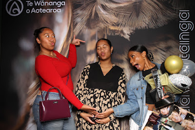 Booth photo from Ceremony 3 of the TWoA Tāmaki Makaurau 2025 Graduations (March 2025) held at the Mangere Arts Centre in Auckland, New Zealand on Wednesday, 12 March, 2025. Photo: InstaBooth by KeyImagery Photography. Copyright: © 2025 Te Wānanga o Aotearoa.