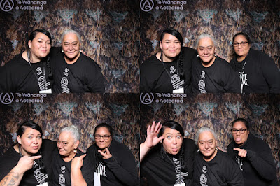 Booth photo from the TWoA Tainui 2021 Graduations (Friday - Ceremony 3),  held at Elim Church, Te Rapa, Hamilton, New Zealand. Taken: Friday 23 April 2021. Photo: InstaBooth / KeyImagery Photography. Copyright: © Te Wānanga o Aotearoa.