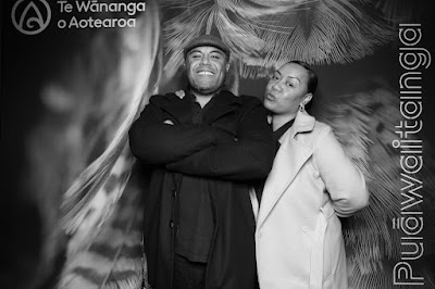 Booth photo from Ceremony 3 of the TWoA Tāmaki Makaurau 2025 Graduations (March 2025) held at the Mangere Arts Centre in Auckland, New Zealand on Wednesday, 12 March, 2025. Photo: InstaBooth by KeyImagery Photography. Copyright: © 2025 Te Wānanga o Aotearoa.