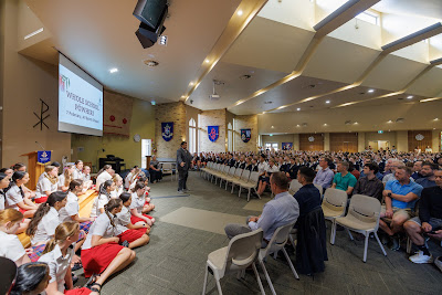 Photo from the New Staff & Student Pōwhiri event held in the All Saints Chapel at Waikato Diocesan in Hamilton, Waikato, New Zealand on Wednesday, 7 Feb,ruary 2024. Photo by Mike Walen / KeyImagery Photography. Copyright: © Waikato Diocesan School for Girls.