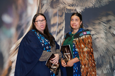 Photo from the TWoA Te Tai Tokerau (Kaitaia) 2025 Graduation held at Te Kura Kaupapa Maori o Pukemiro in Kaitaia, Northland, New Zealand on Monday, 14 April, 2025. Photo by Mike Walen / KeyImagery Photography. Copyright: © 2025 Te Wānanga o Aotearoa.