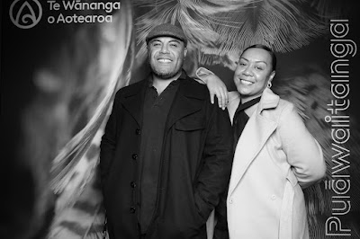 Booth photo from Ceremony 3 of the TWoA Tāmaki Makaurau 2025 Graduations (March 2025) held at the Mangere Arts Centre in Auckland, New Zealand on Wednesday, 12 March, 2025. Photo: InstaBooth by KeyImagery Photography. Copyright: © 2025 Te Wānanga o Aotearoa.
