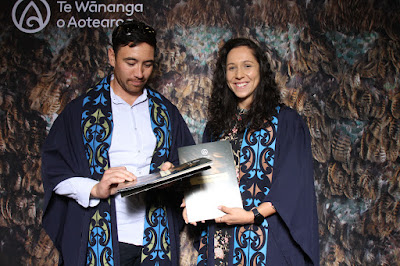 Booth photo from the TWoA Tainui 2021 Graduations (Thursday Afternoon - Ceremony 2), held at Elim Church, Te Rapa, Hamilton, New Zealand. Taken: Thursday 22 April 2021. Photo: InstaBooth / KeyImagery Photography. Copyright: © Te Wānanga o Aotearoa.