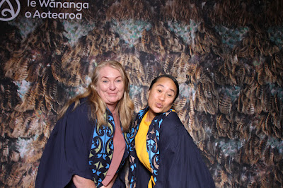 Booth photo from the TWoA Tainui 2021 Graduations (Thursday Morning - Ceremony 1), held at Elim Church, Te Rapa, Hamilton, New Zealand. Taken: Thursday 22 April 2021. Photo: InstaBooth / KeyImagery Photography. Copyright: © Te Wānanga o Aotearoa.