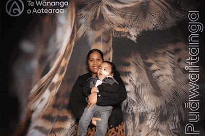 Booth photo from Ceremony 3 of the TWoA Tāmaki Makaurau 2025 Graduations (March 2025) held at the Mangere Arts Centre in Auckland, New Zealand on Wednesday, 12 March, 2025. Photo: InstaBooth by KeyImagery Photography. Copyright: © 2025 Te Wānanga o Aotearoa.