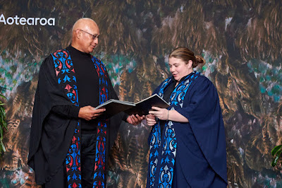 Photo from the TWoA Waiariki 2021 Graduations (Rotorua), held at Distinction Hotel Rotorua, Bay of Plenty, New Zealand. Taken: Friday 14 May 2021. Photo: Alick Saunders for KeyImagery Photography. Copyright: © Te Wananga o Aotearoa.