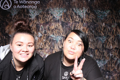 Booth photo from the TWoA Tainui 2021 Graduations (Friday - Ceremony 3),  held at Elim Church, Te Rapa, Hamilton, New Zealand. Taken: Friday 23 April 2021. Photo: InstaBooth / KeyImagery Photography. Copyright: © Te Wānanga o Aotearoa.