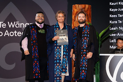 Photo from Ceremony 2 of the TWoA Tāmaki Makaurau 2025 Graduations (May 2025) held at the Mangere Arts Centre in Auckland, New Zealand on Monday, 26 May, 2025. Photo by Mike Walen / KeyImagery Photography. Copyright: © 2025 Te Wānanga o Aotearoa.
